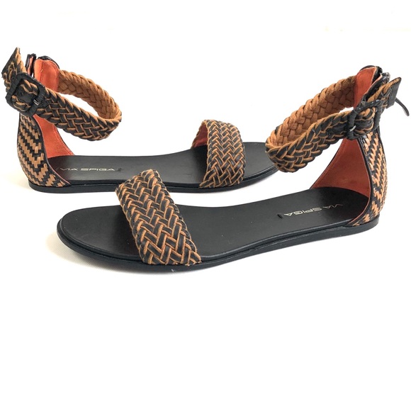 via spiga flat sandals